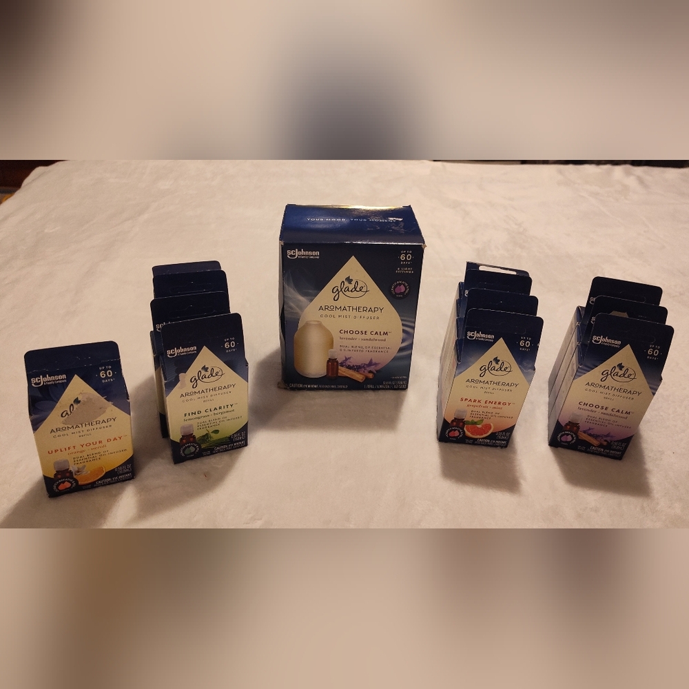 Glade Aromatherapy Cool Mist Diffuser Set